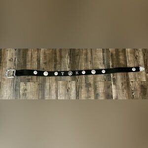 Authentic Toby Keith “TK” genuine leather belt, from I Love This Bar & Grill